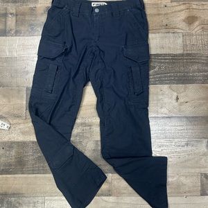 First Tactical Pants Womens 8 Navy Blue Cargo Law Enforcement Military Combat